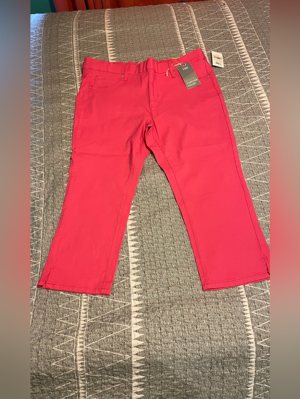 YMI Hot Pink Capri Pants